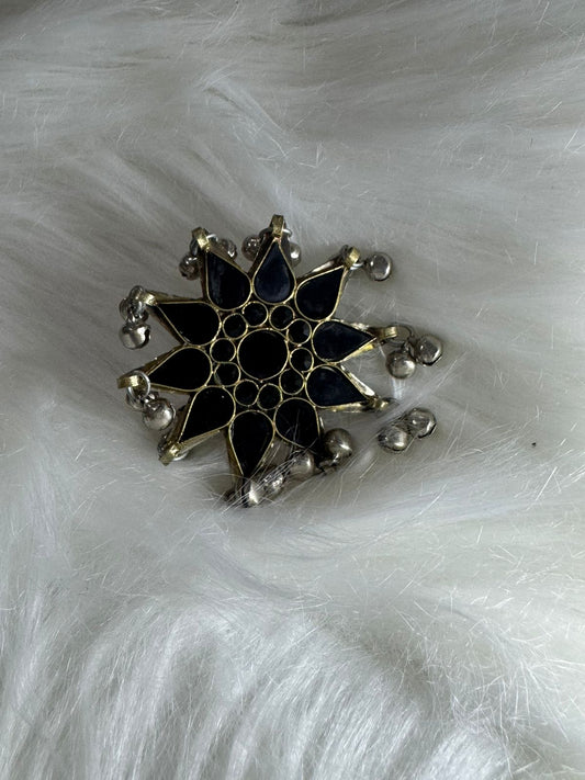 Afghani Black star Ring
