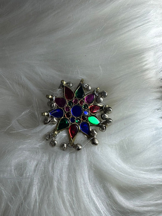 Afghani Multicolour Star Rings