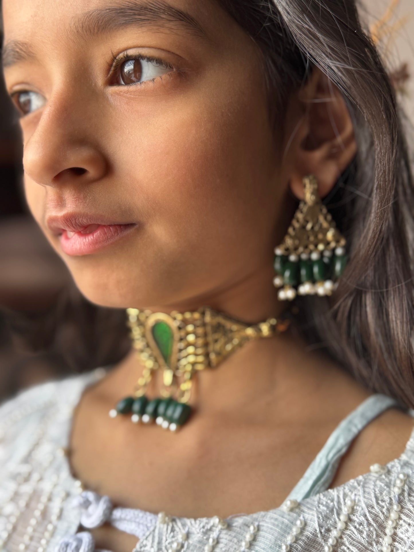 Hoor choker (green)