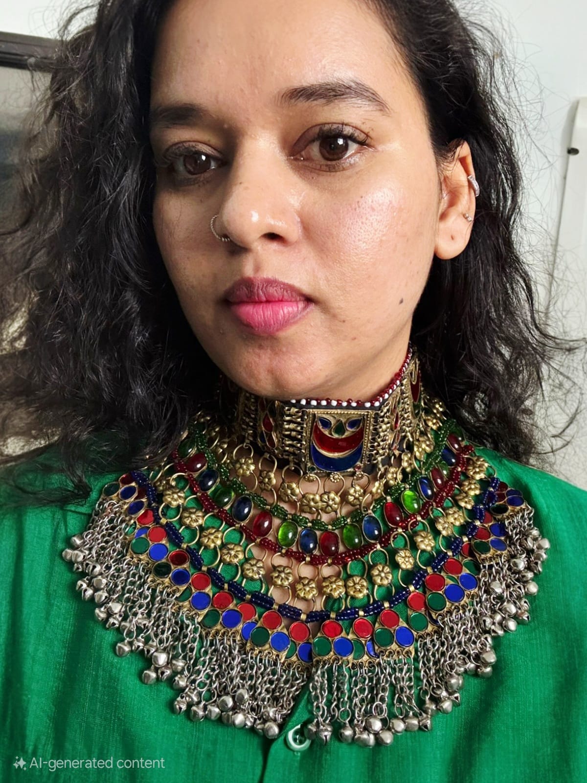 Afghani  Maharani choker