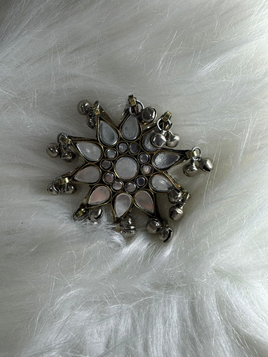 Afghani  silver star Ring