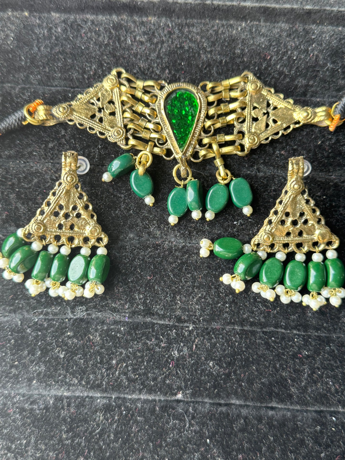 Hoor choker (green)