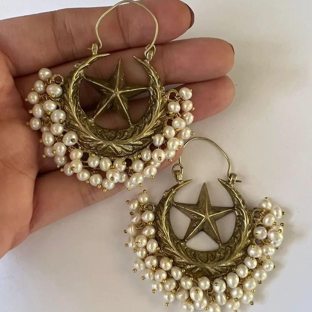 Manoo chand Tara Earings