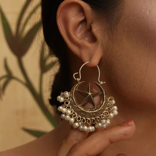Manoo chand Tara Earings